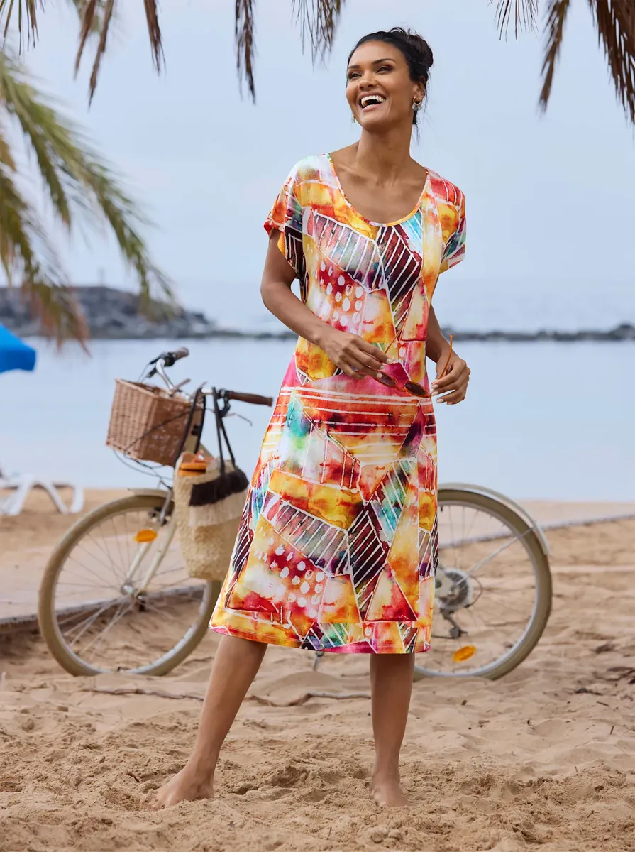 Feel Good летнее платье "летнее платье", цвет Gelb-Fuchsia-Bedruckt
Feel Good летнее платье "летнее платье", цвет Gelb-Fuchsia-Bedruckt