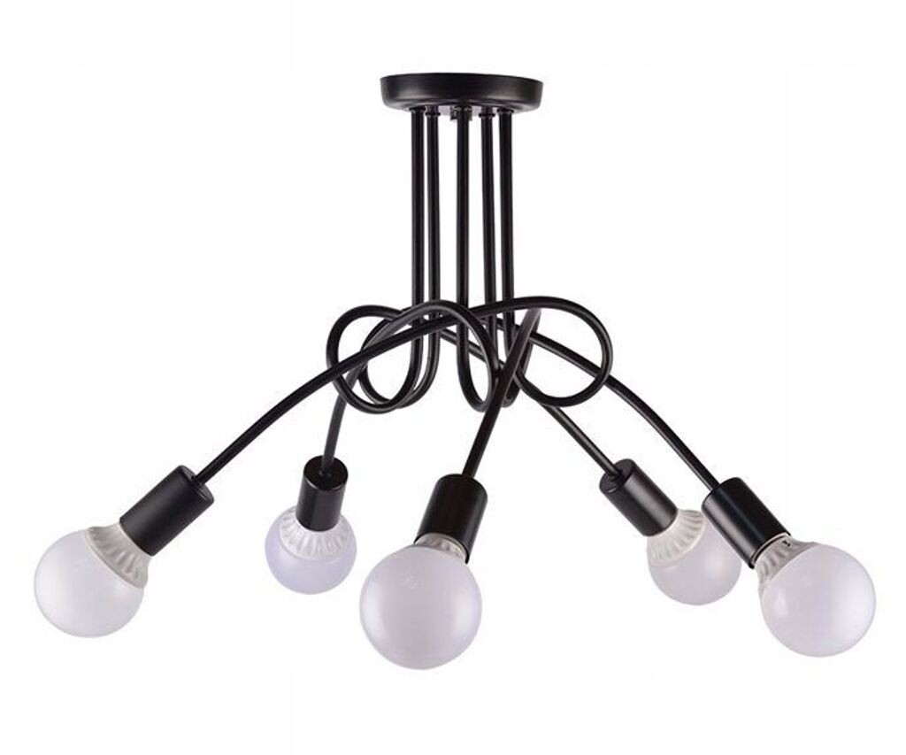 Люстра Toollight 392252 Paradise 5 Metal Black E27 5-точечный светильник Toolight, черный
Люстра Toollight 392252 Paradise 5 Metal Black E27 5-точечный светильник Toolight, черный