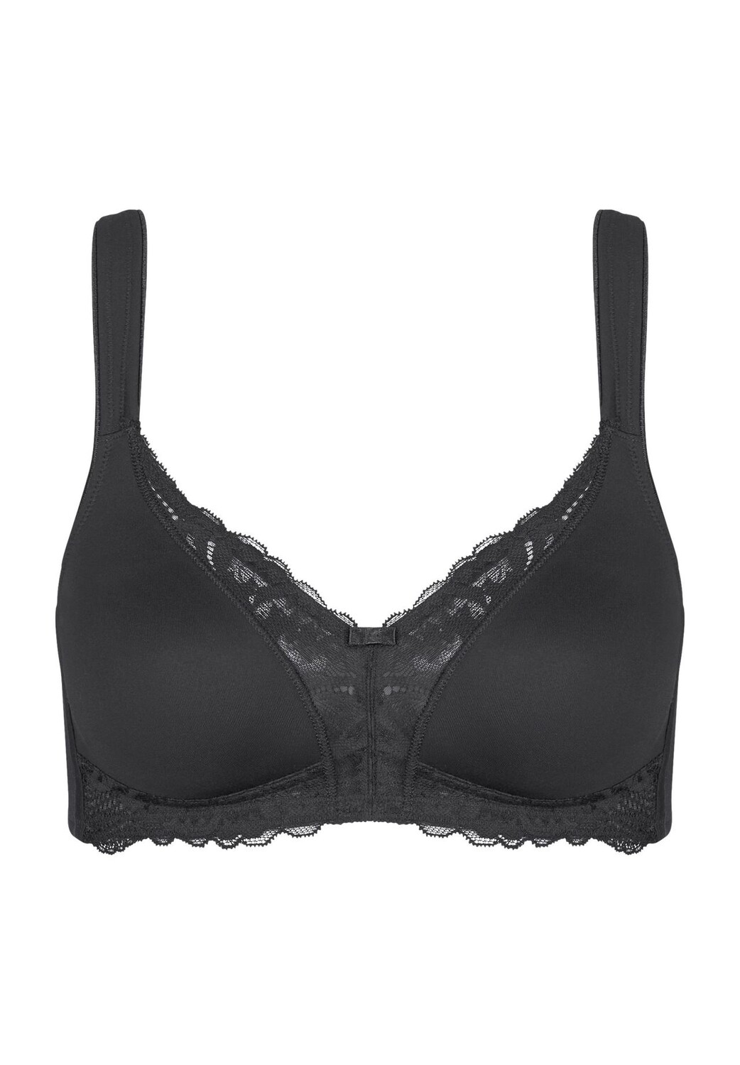 Современный бюстгальтер без косточек из кружева и хлопка с кружевными деталями для женщин Triumph, черный
Современный бюстгальтер без косточек из кружева и хлопка с кружевными деталями для женщин Triumph, черный