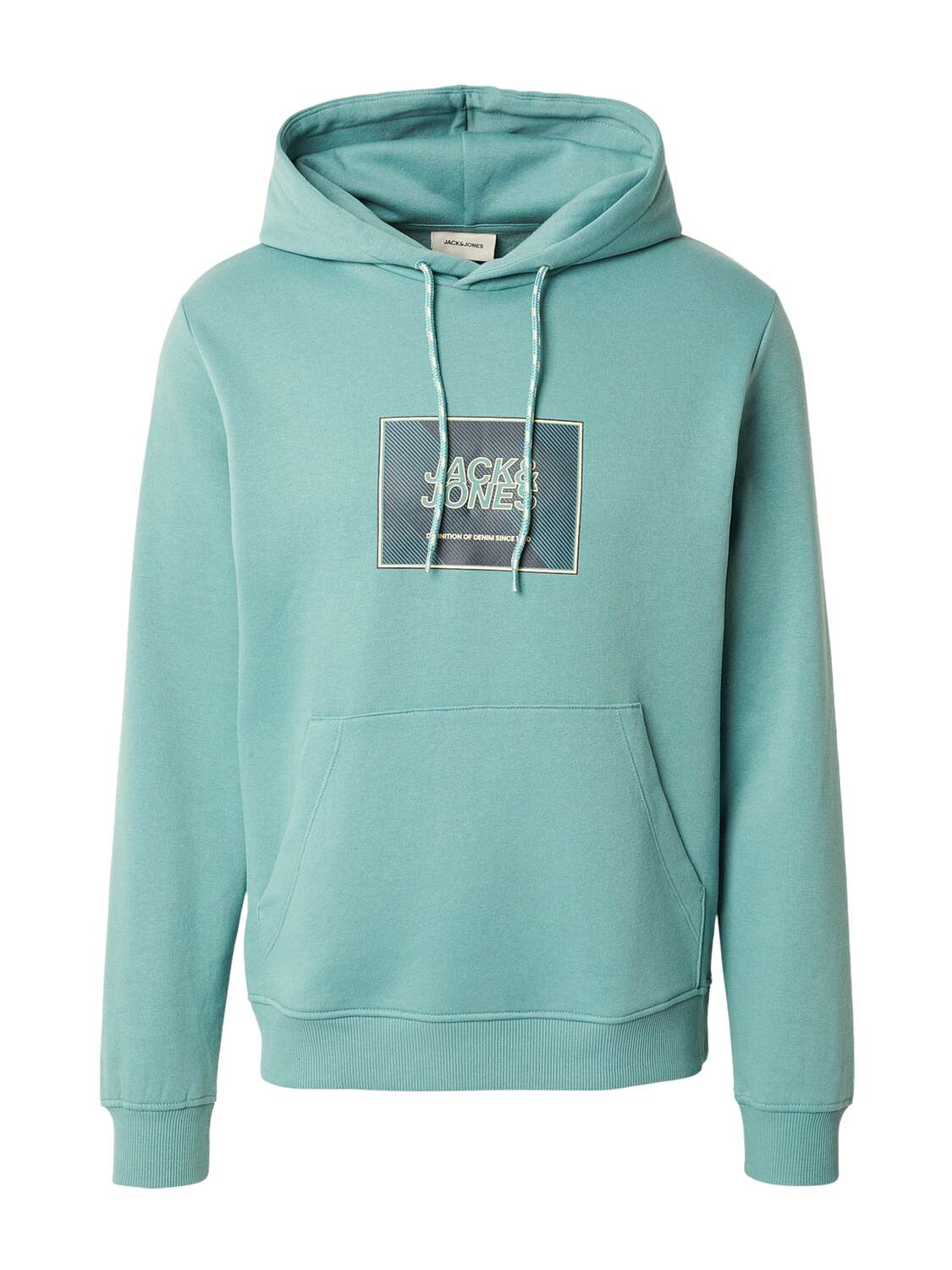 JACK & JONES Толстовка 'JJRAIN' в цвете Navy, Aqua
JACK & JONES Толстовка 'JJRAIN' в цвете Navy, Aqua