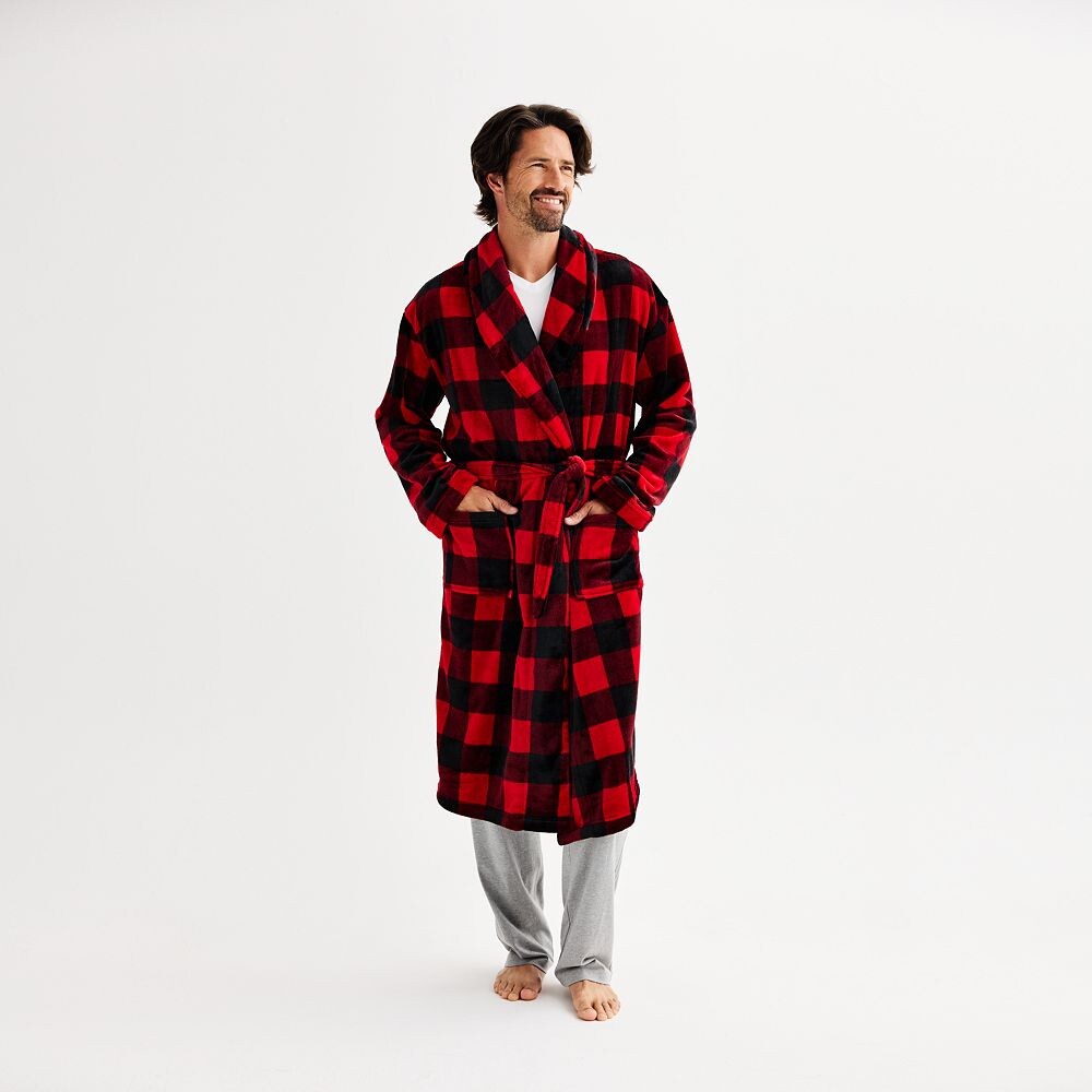 Мужской банный халат Sonoma Goods For Life, цвет Red Buffalo Check
Мужской банный халат Sonoma Goods For Life, цвет Red Buffalo Check