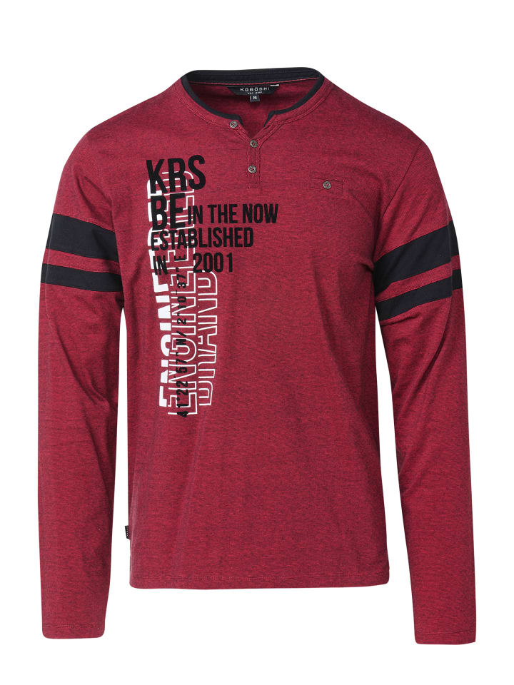 Футболка с длинными рукавами красного цвета KOROSHI, Красный, Футболка с длинными рукавами красного цвета KOROSHI
Футболка с длинными рукавами красного цвета KOROSHI, Красный, Футболка с длинными рукавами красного цвета KOROSHI