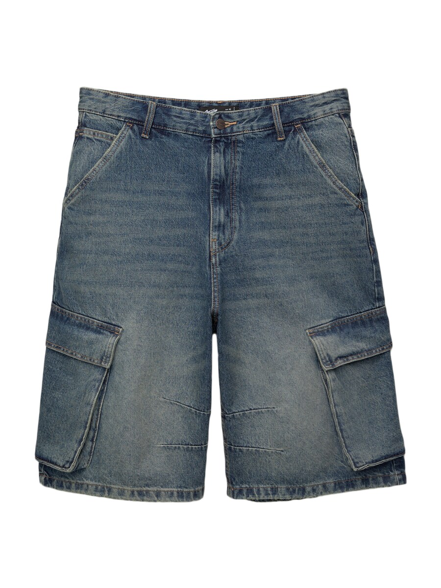 Джинсы карго свободного кроя Pull&Bear, темно-синий
Джинсы карго свободного кроя Pull&Bear, темно-синий