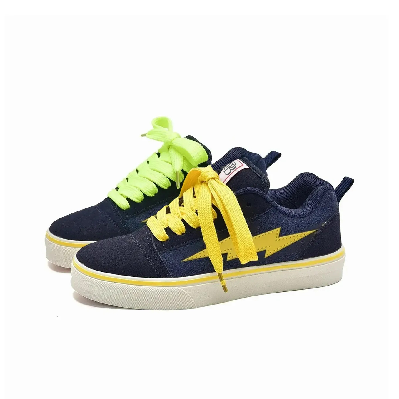 Paddington Bears Кроссовки для скейтборда унисекс с защитой от истирания, легкие, низкие, темно-синие с желтым (желто-зеленые шнурки), цвет Navy Blue Yellow (Yellow Green Shoelace) 
Paddington Bears Кроссовки для скейтборда унисекс с защитой от истирания, легкие, низкие, темно-синие с желтым (желто-зеленые шнурки), цвет Navy Blue Yellow (Yellow Green Shoelace)