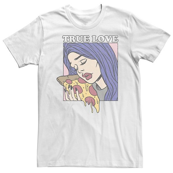 Футболка Big & tall true love holding pizza portrait Licensed Character
Футболка Big & tall true love holding pizza portrait Licensed Character