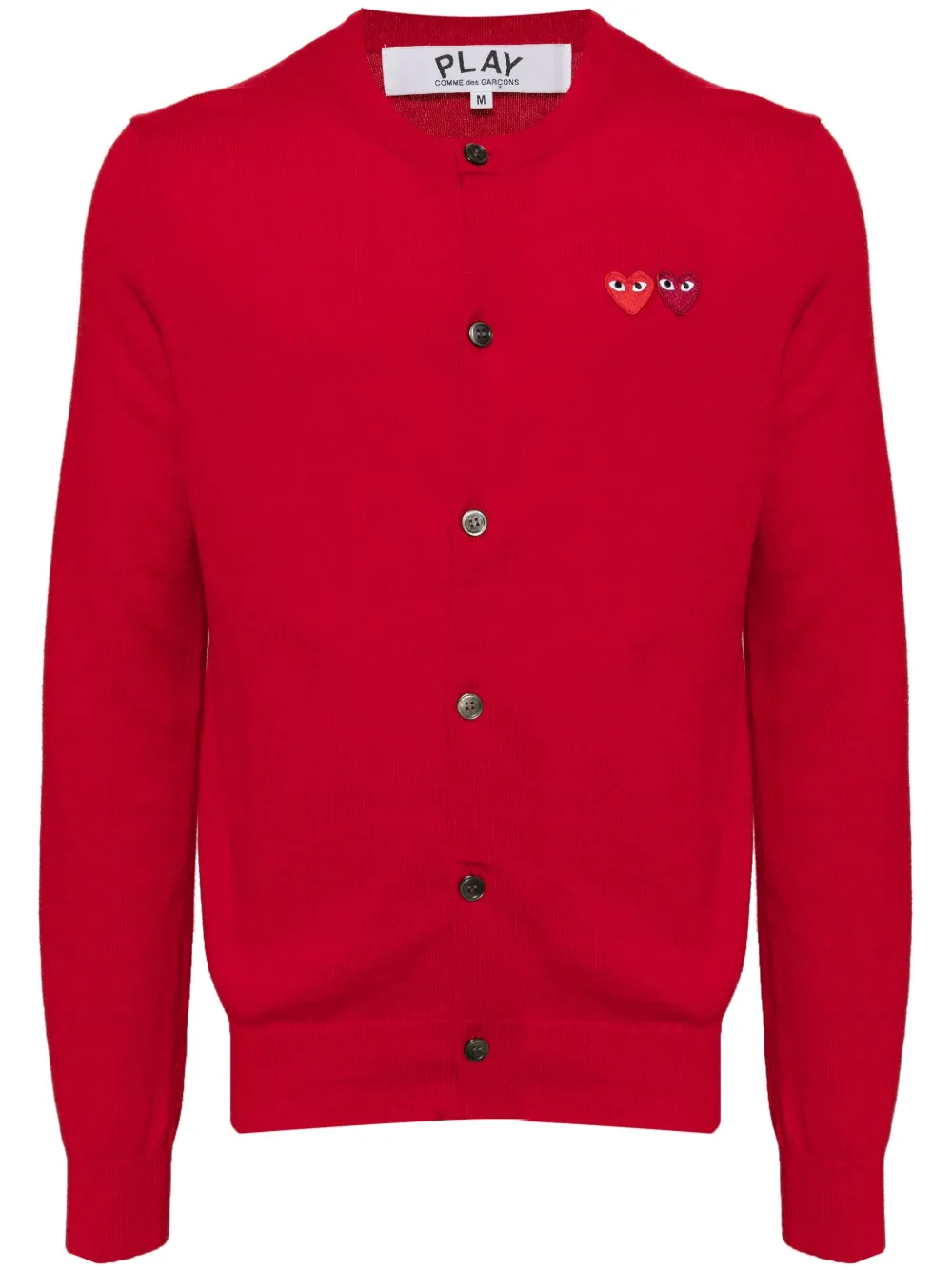 Кардиган с вышивкой Comme Des Garçons Play, красный
Кардиган с вышивкой Comme Des Garçons Play, красный