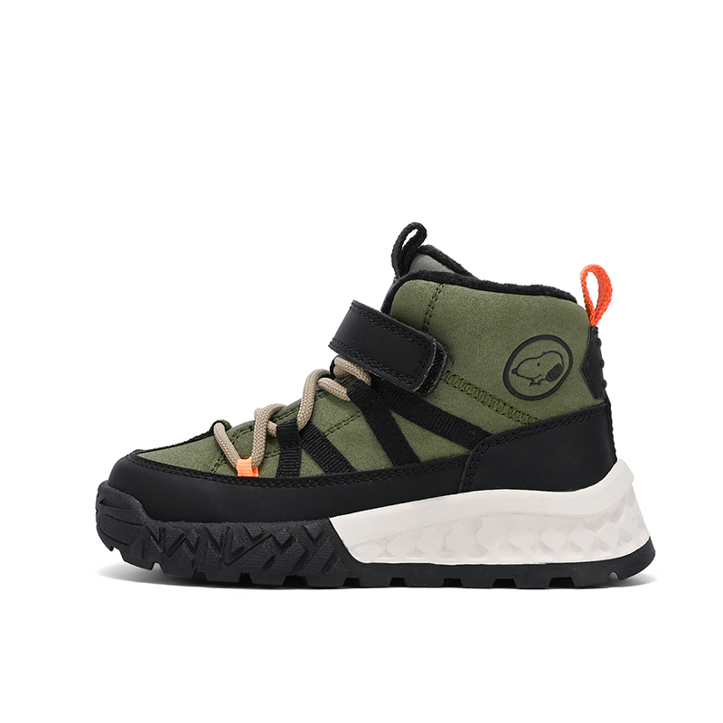 Исследовательские устойчивые к истиранию противоскользящие высокие повседневные детские кроссовки SNOOPY, зеленый 
Исследовательские устойчивые к истиранию противоскользящие высокие повседневные детские кроссовки SNOOPY, зеленый