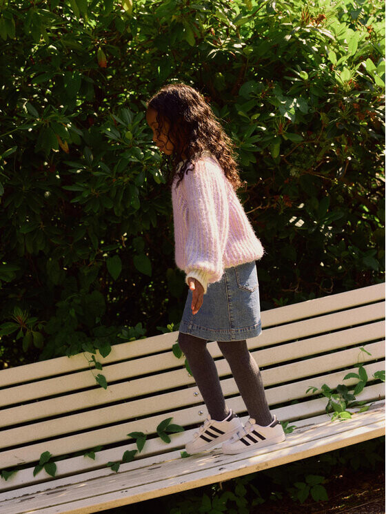 Свитер обычного кроя Vero Moda Girl, фиолетовый 
Свитер обычного кроя Vero Moda Girl, фиолетовый