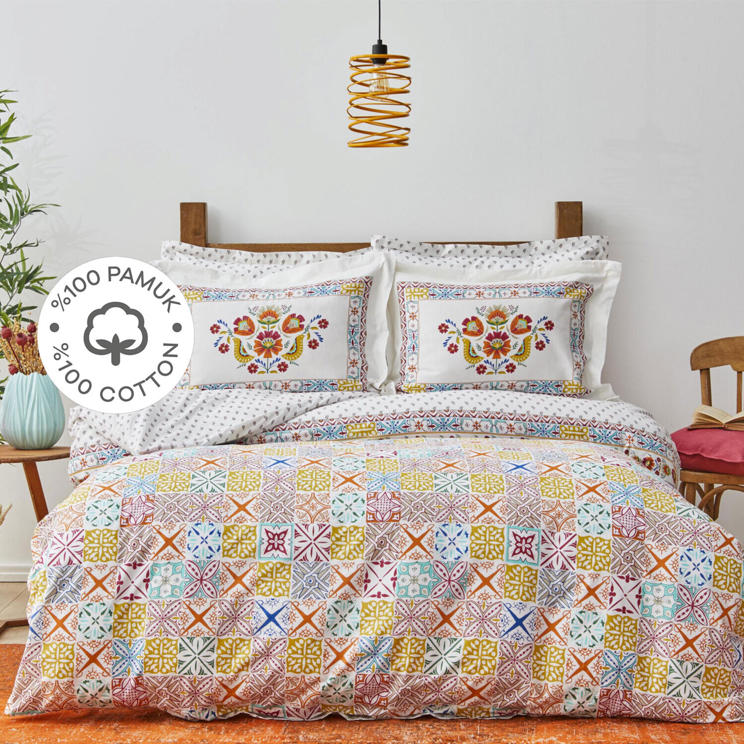 Karaca Home Lumina Желтый Комплект постельного белья из 100% хлопка из 100% хлопка
Karaca Home Lumina Желтый Комплект постельного белья из 100% хлопка из 100% хлопка