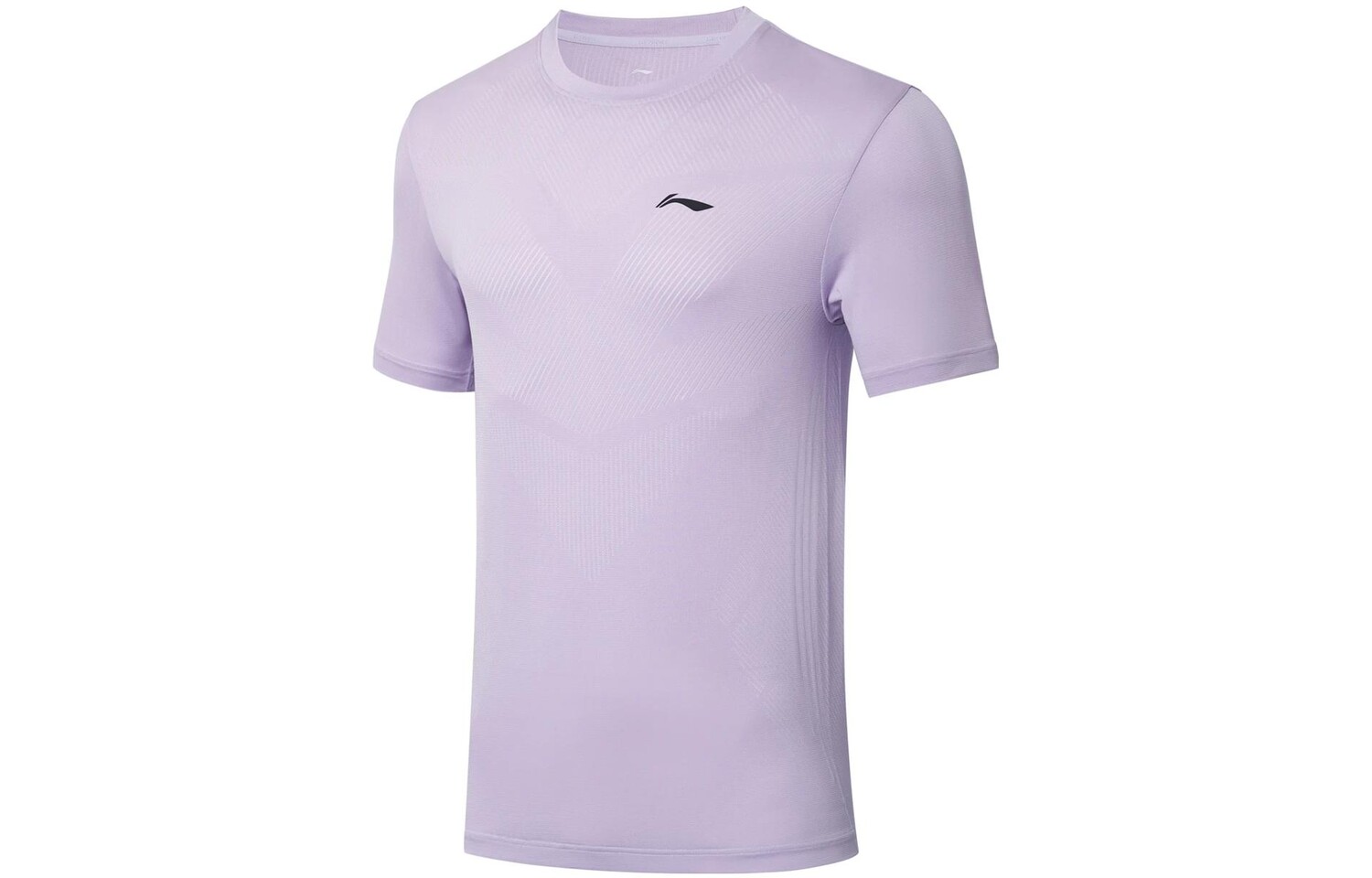 Футболка серии Table Tennis унисекс сиренево-фиолетовая Lining, цвет Lilac 
Футболка серии Table Tennis унисекс сиренево-фиолетовая Lining, цвет Lilac