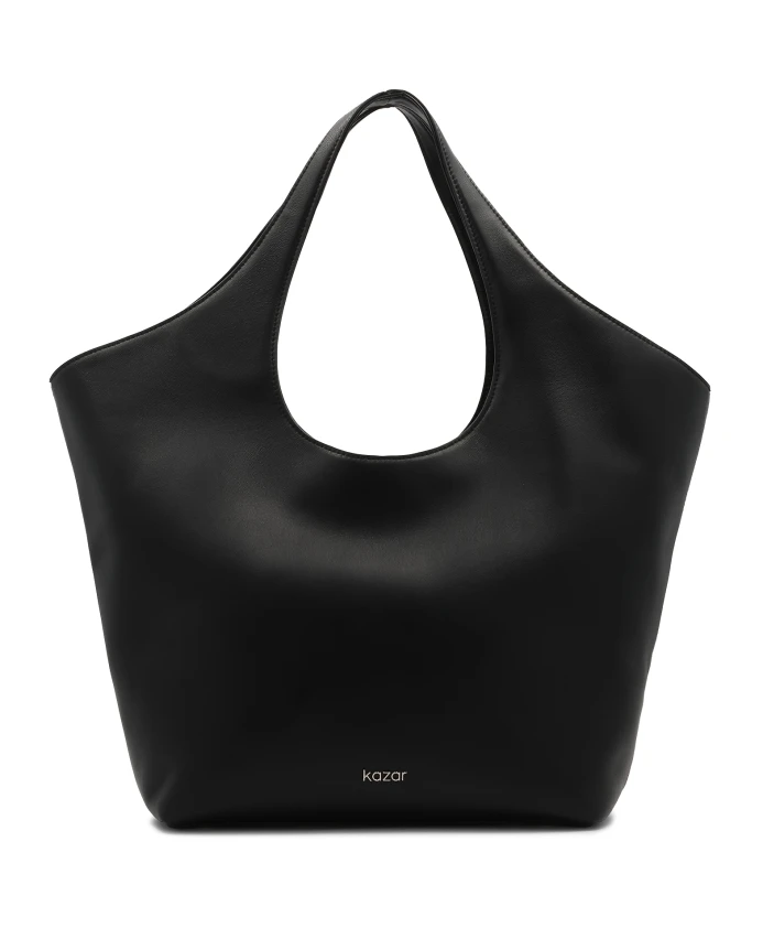 Большая кожаная сумка через плечо Kazar, черный
Большая кожаная сумка через плечо Kazar, черный