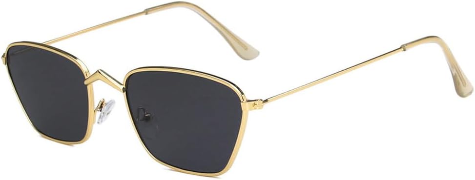 Роскошные маленькие солнцезащитные очки неправильной формы для женщин и мужчин в стиле стимпанк с металлической оправой, ретро-очки для путешествий, защита от ультрафиолета UV400 TKKTLLT, Gold Gray
Роскошные маленькие солнцезащитные очки неправильной формы для женщин и мужчин в стиле стимпанк с металлической оправой, ретро-очки для путешествий, защита от ультрафиолета UV400 TKKTLLT, Gold Gray