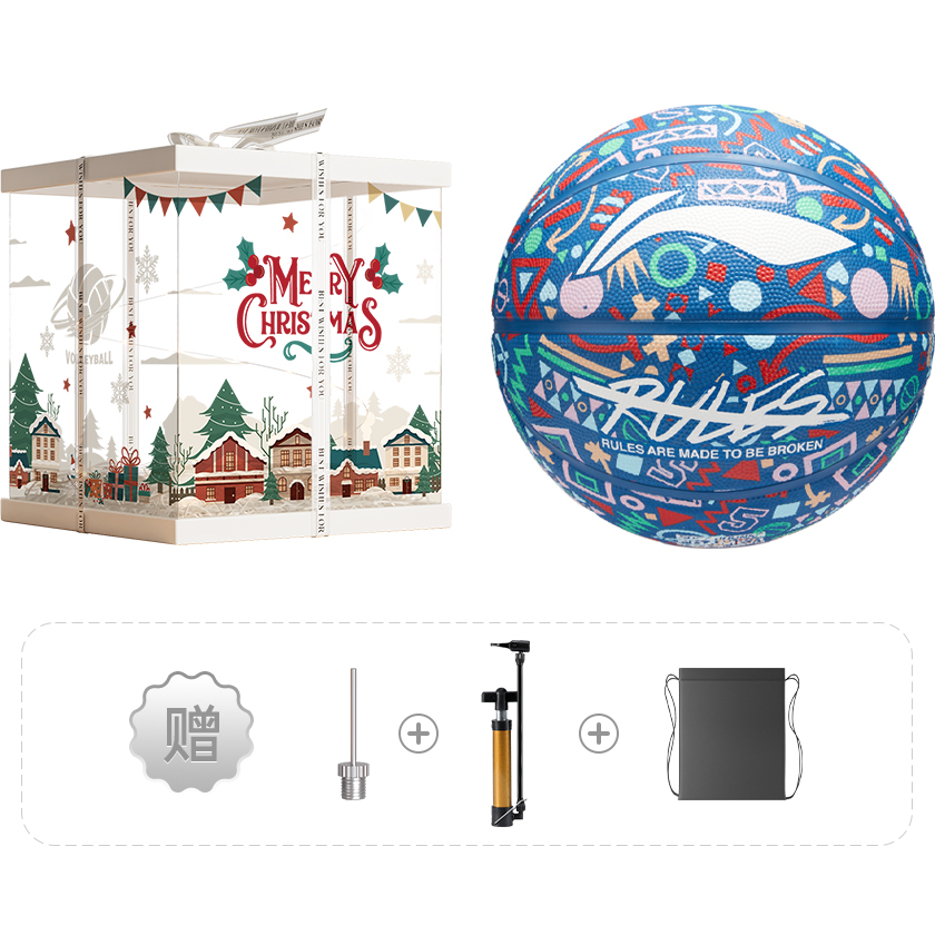 LINING Резиновый баскетбольный мяч blue цвет size 7 тренировочный unisex
LINING Резиновый баскетбольный мяч blue цвет size 7 тренировочный unisex