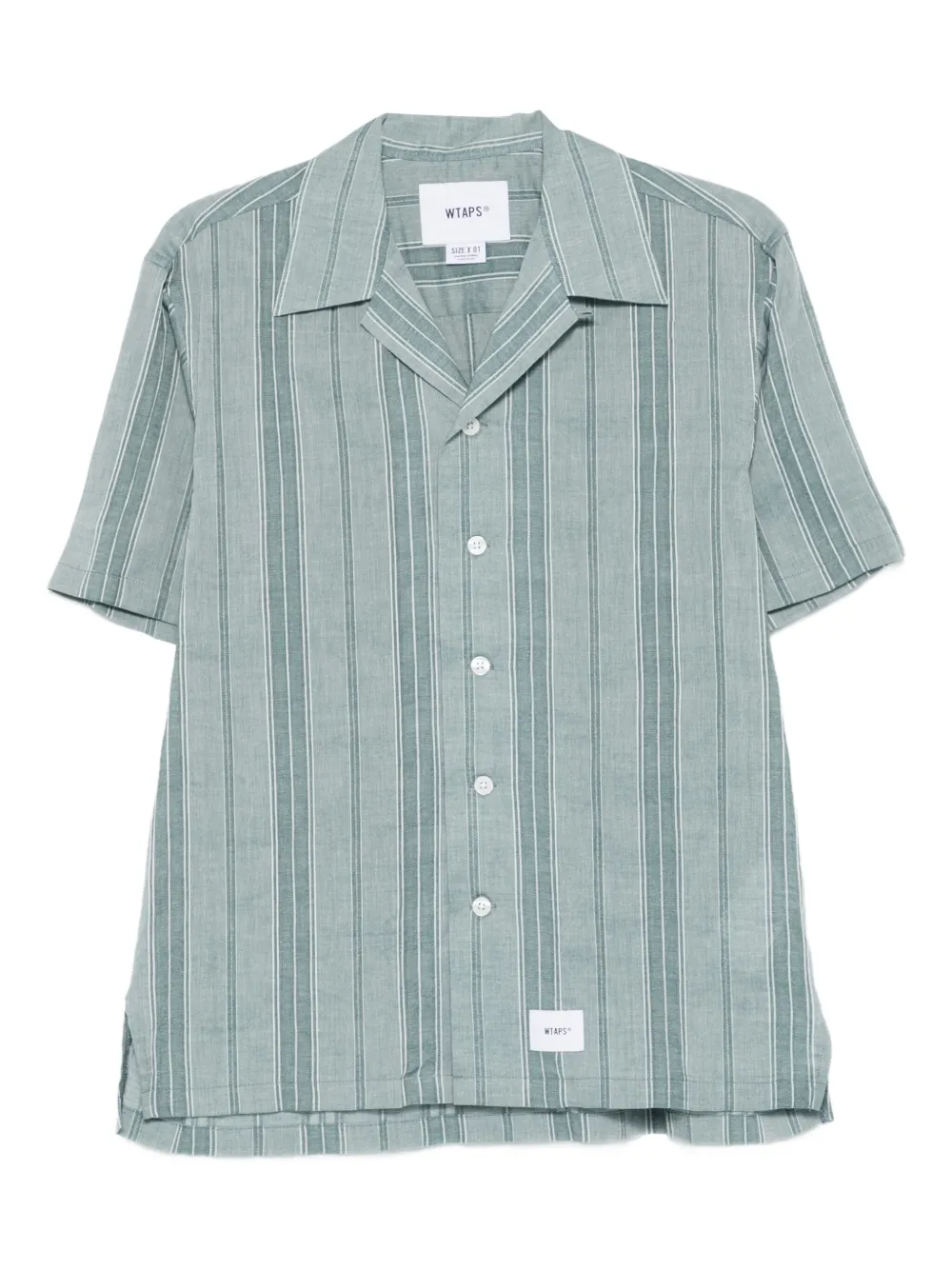 Полосатая рубашка WTAPS, зеленый
Полосатая рубашка WTAPS, зеленый