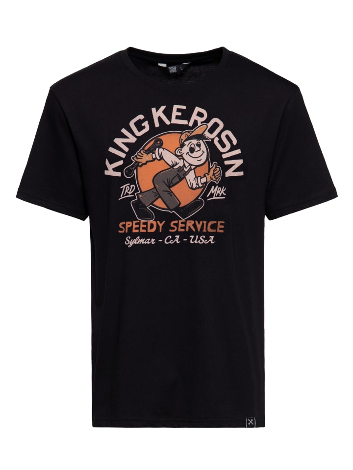 Футболка King Kerosin, черный
Футболка King Kerosin, черный