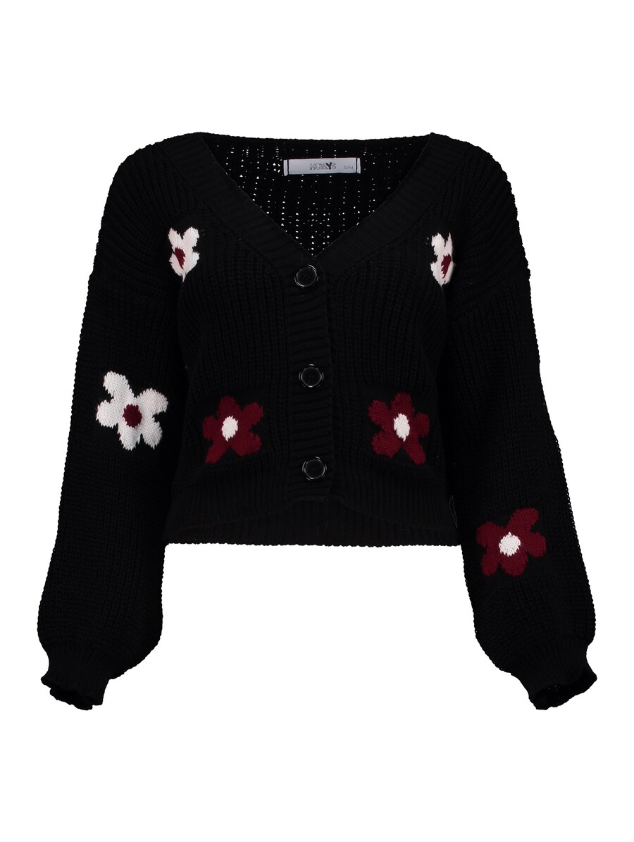 Вязаный кардиган Hailys Mi44randa, черный
Вязаный кардиган Hailys Mi44randa, черный