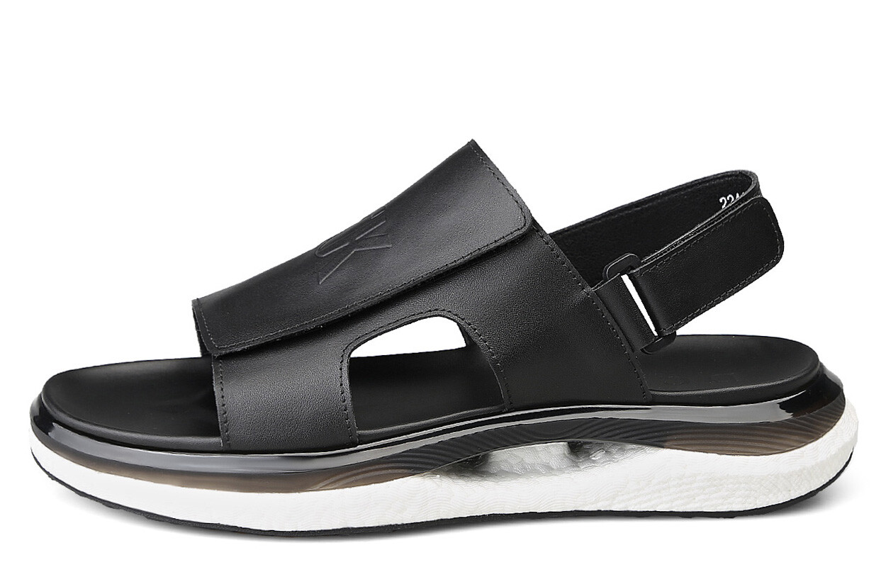 Пляжные сандалии мужские черный Dck 
Пляжные сандалии мужские черный Dck