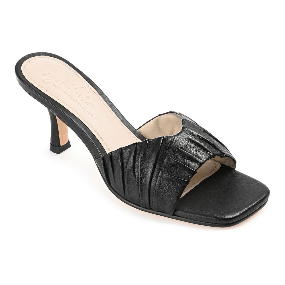Женские туфли Journee Signature из натуральной кожи Tru Comfort на пенопластовом каблуке Juliette, черный
Женские туфли Journee Signature из натуральной кожи Tru Comfort на пенопластовом каблуке Juliette, черный