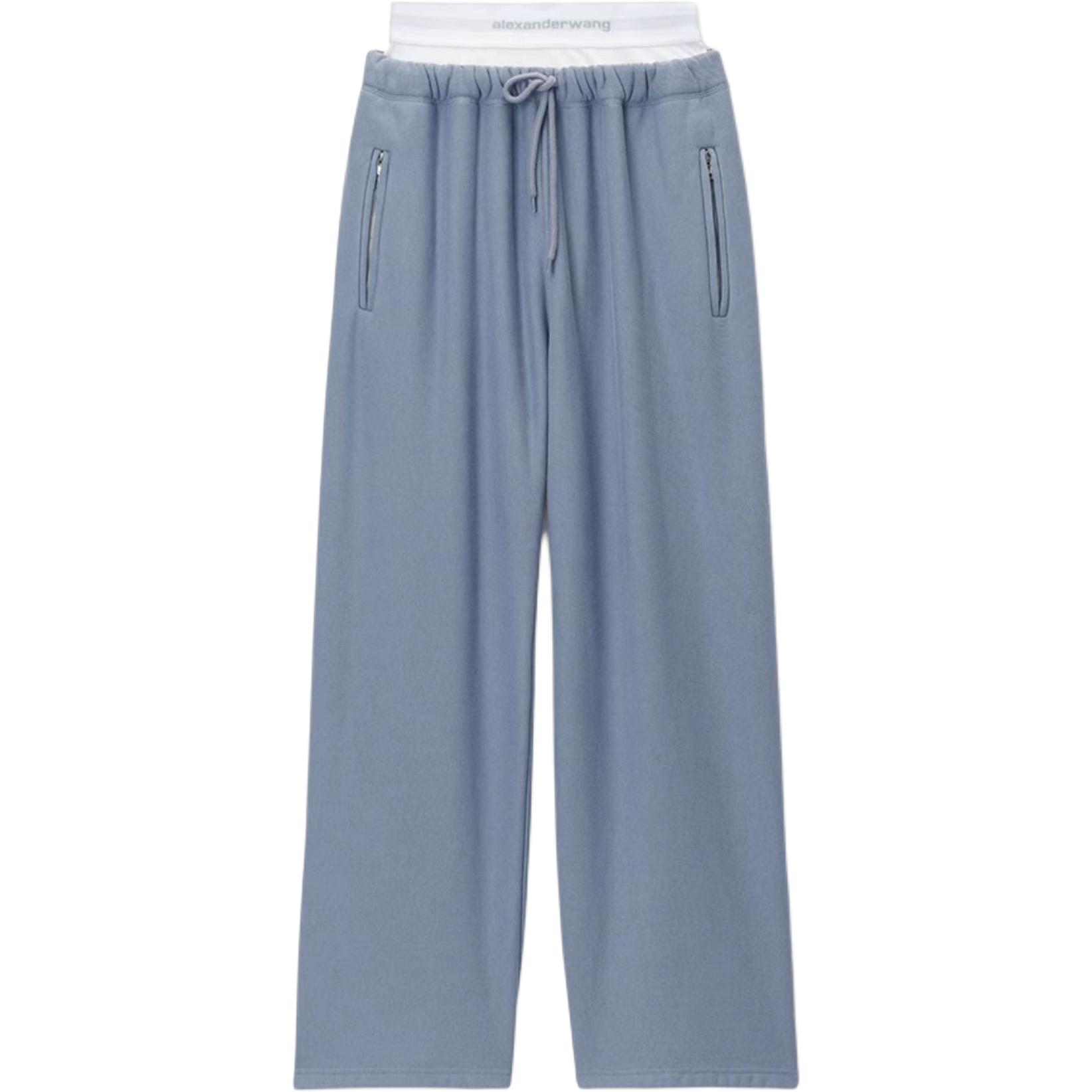 Футболка FW24 Повседневные брюки женские постиранные винтажные голубые Alexander Wang
Футболка FW24 Повседневные брюки женские постиранные винтажные голубые Alexander Wang