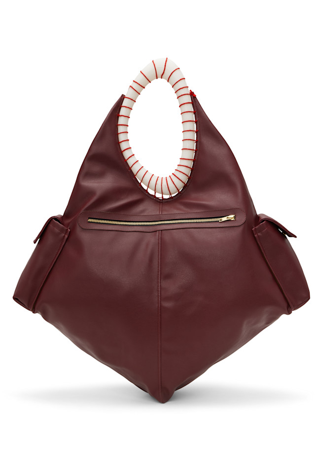 Изогнутая сумка-тоут Stanley Raffington, цвет burgundy
Изогнутая сумка-тоут Stanley Raffington, цвет burgundy