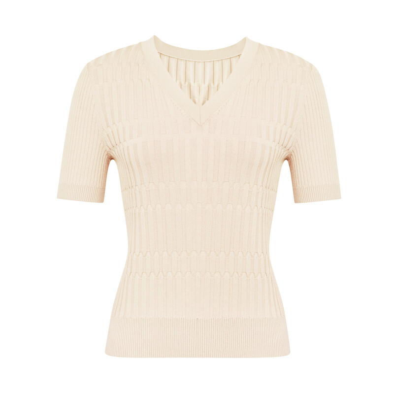 Топ Deep Breath с короткими рукавами и текстурой, черный
Топ Deep Breath с короткими рукавами и текстурой, черный