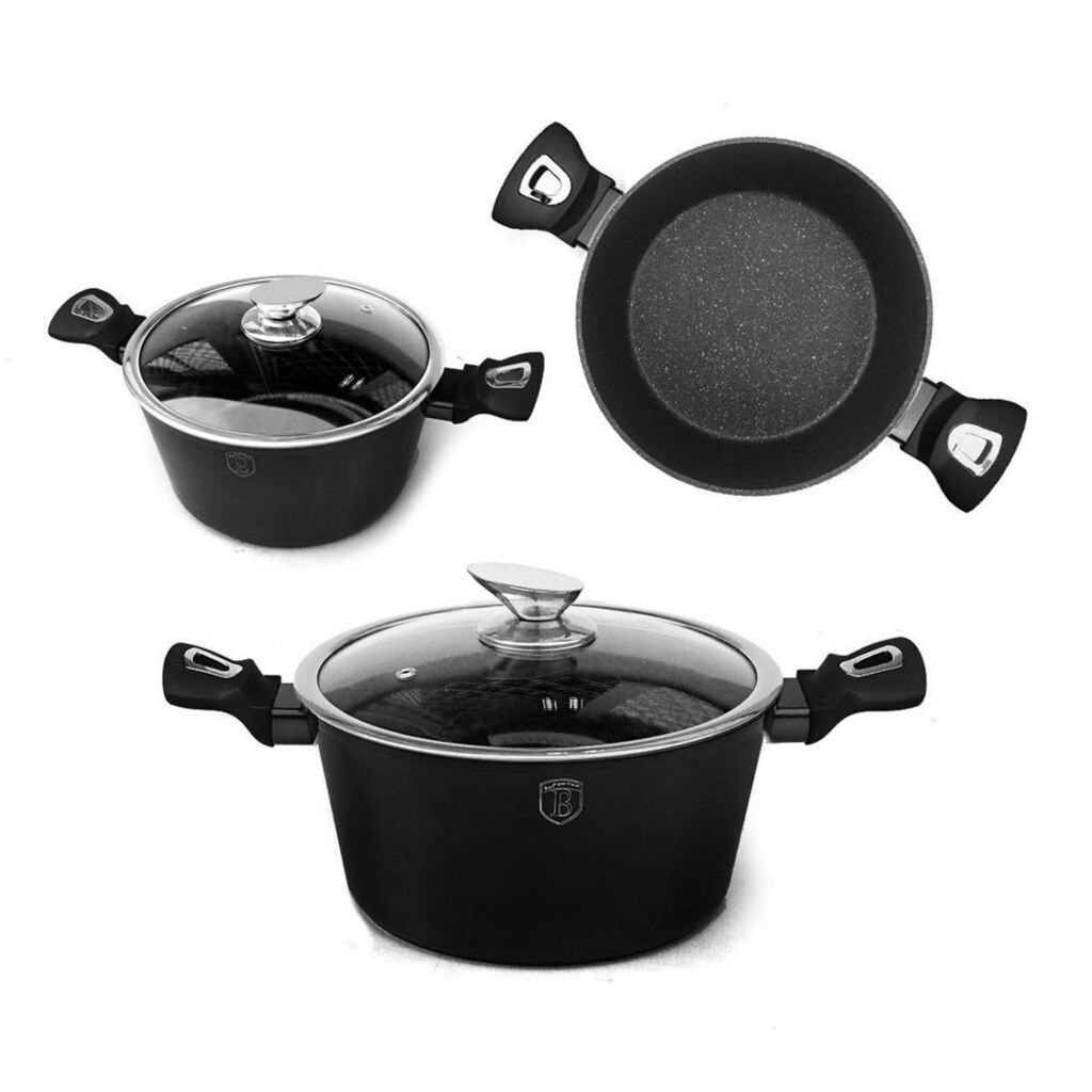 Berlinger Haus Garnki Metallic Line Thermoguard 15 Elementów BH1474N BerlingerHaus, черный
Berlinger Haus Garnki Metallic Line Thermoguard 15 Elementów BH1474N BerlingerHaus, черный