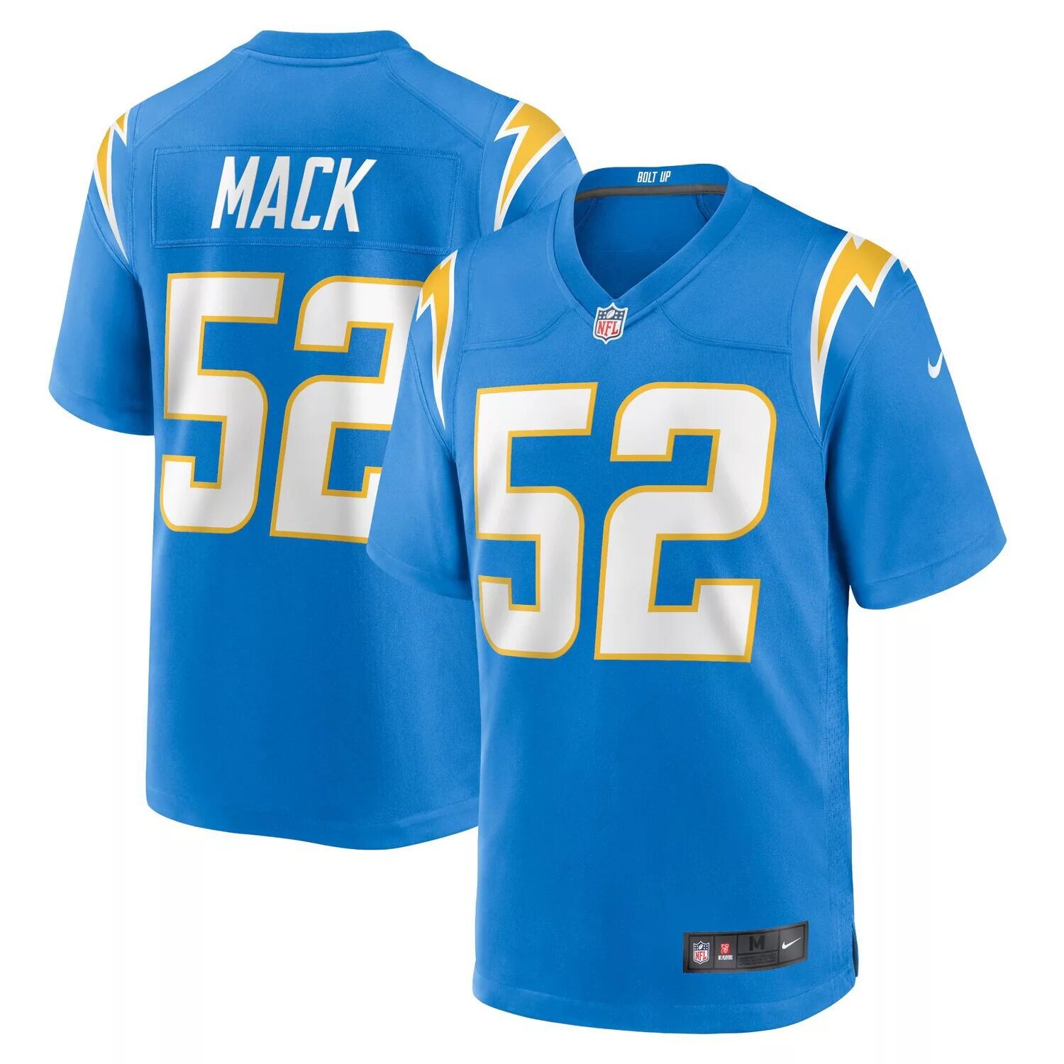 Молодежная игровая майка Nike Khalil Mack Powder Blue Los Angeles Chargers Nike
Молодежная игровая майка Nike Khalil Mack Powder Blue Los Angeles Chargers Nike