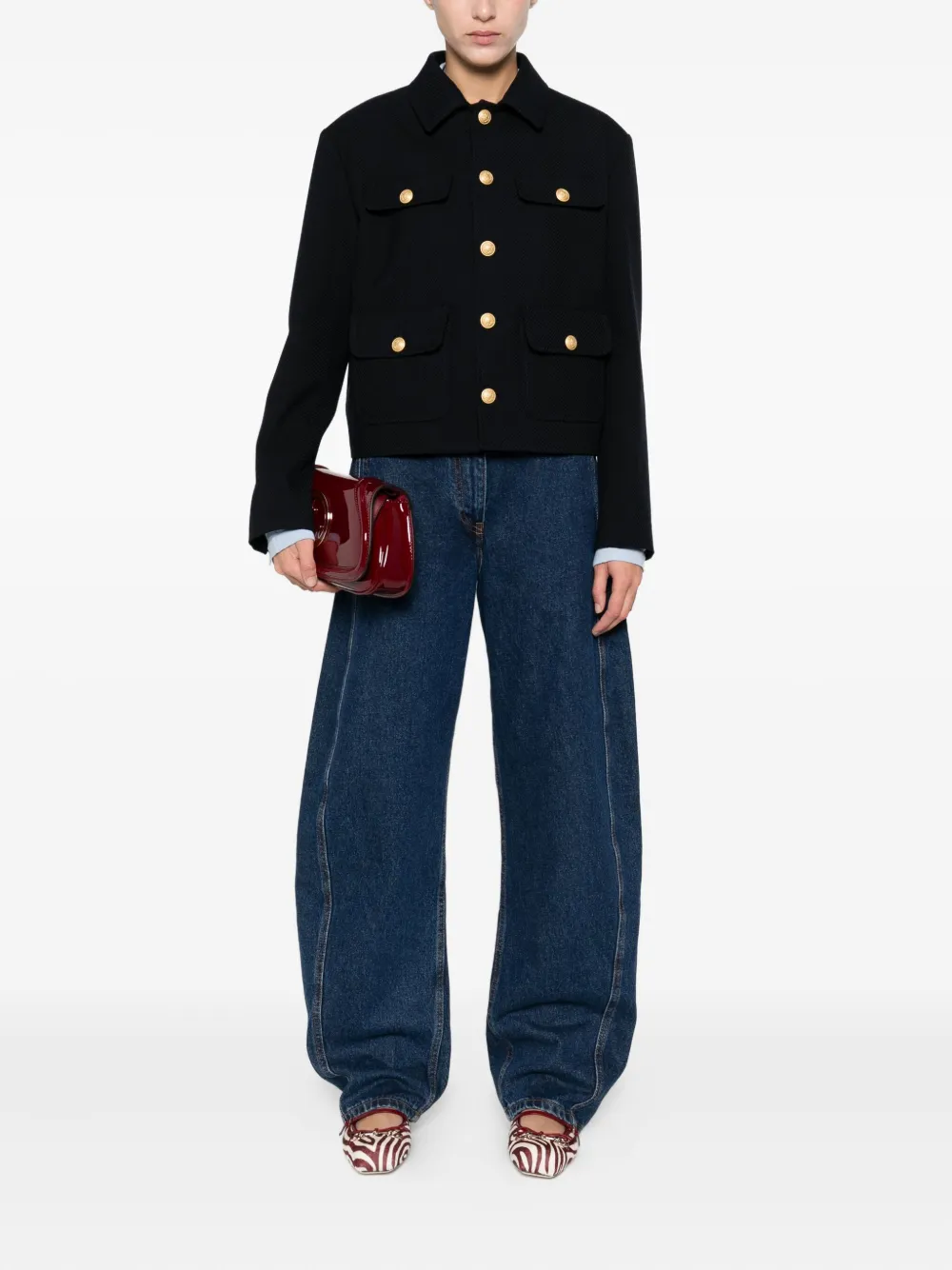 Куртка на пуговицах Circolo 1901, синий
Куртка на пуговицах Circolo 1901, синий