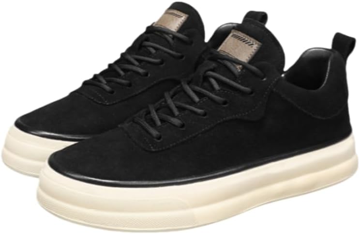 Мужские повседневные спортивные кроссовки однотонного цвета на высокой подошве - с круглым носком, шнуровкой, легкие кроссовки для походов, осень/зима Hoalox, черный
Мужские повседневные спортивные кроссовки однотонного цвета на высокой подошве - с круглым носком, шнуровкой, легкие кроссовки для походов, осень/зима Hoalox, черный