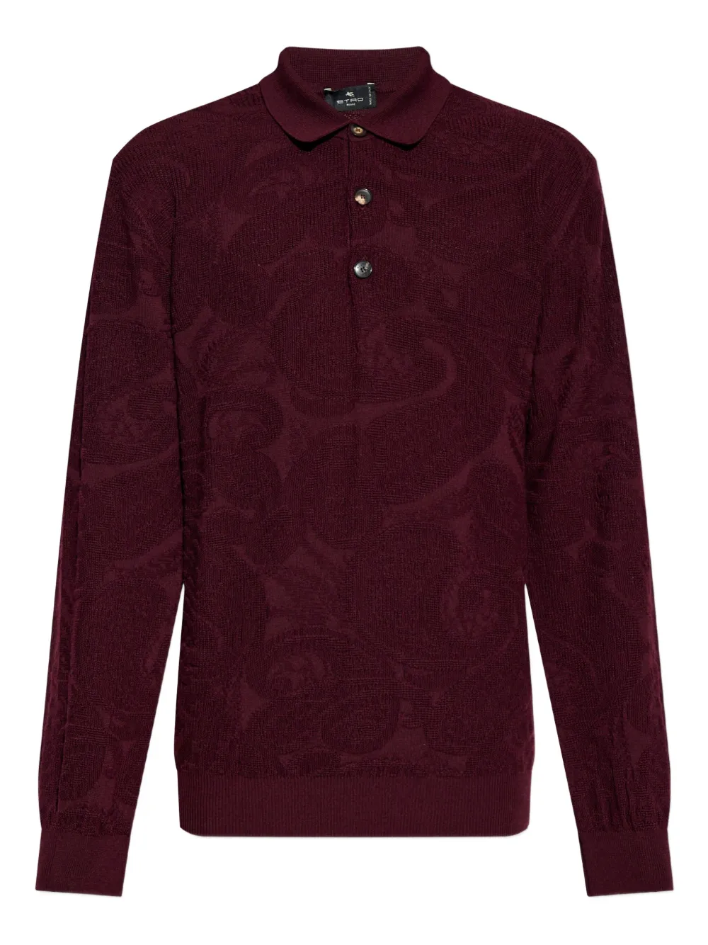 Текстурированная рубашка-поло ETRO, красный
Текстурированная рубашка-поло ETRO, красный