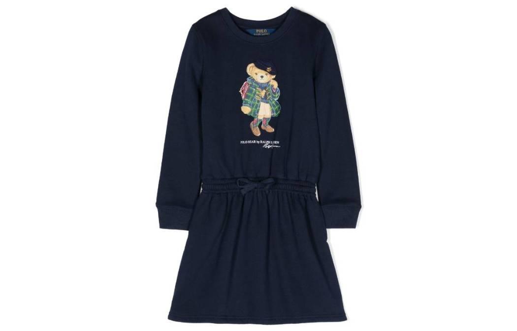 Детское платье Polo Ralph Lauren, синее
Детское платье Polo Ralph Lauren, синее