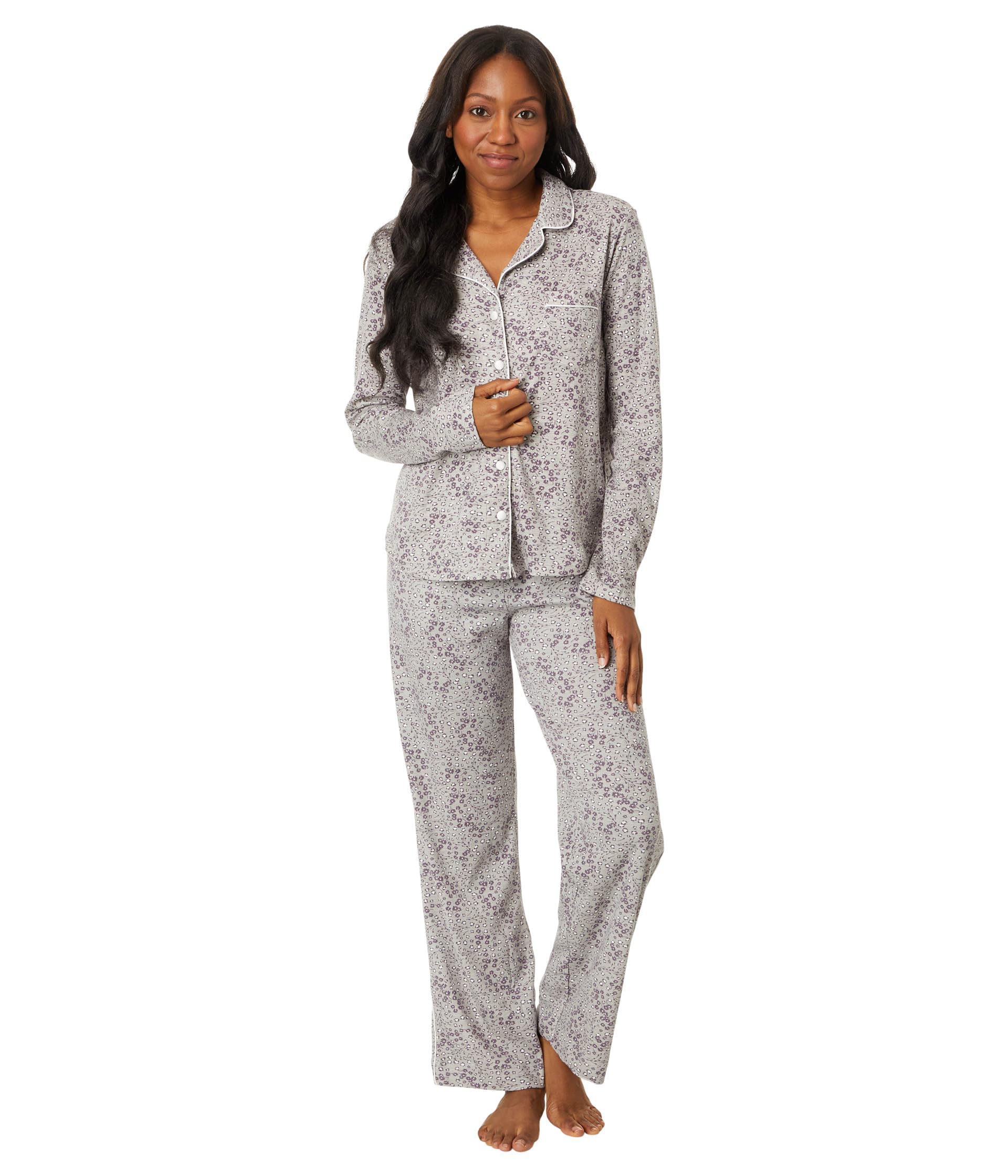 Пижама Karen Neuburger Beautiful Neutrals Girlfriend PJ Set, цвет Neutral Ditsy 
Пижама Karen Neuburger Beautiful Neutrals Girlfriend PJ Set, цвет Neutral Ditsy