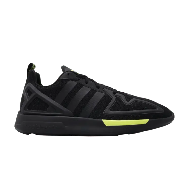 Кроссовки adidas ZX 2K Flux 'Black Solar Yellow', черный 
Кроссовки adidas ZX 2K Flux 'Black Solar Yellow', черный