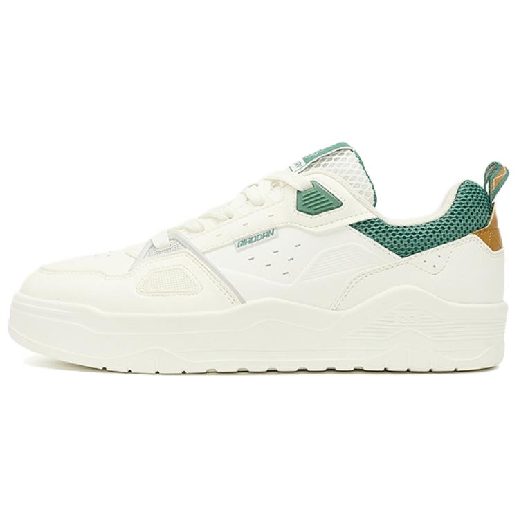 QIAODAN Легкие, нескользящие, с низким верхом, мужские кроссовки для скейтбординга цвета слоновой кости и бледно-зеленого цвета
QIAODAN Легкие, нескользящие, с низким верхом, мужские кроссовки для скейтбординга цвета слоновой кости и бледно-зеленого цвета