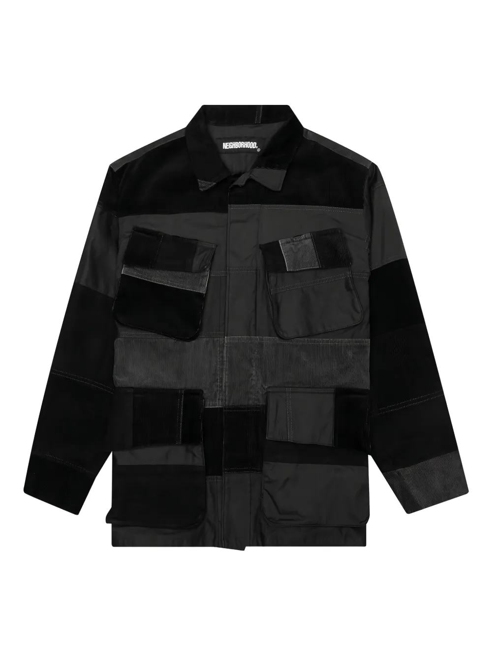 Вельветовая куртка в стиле пэчворк Neighborhood, черный
Вельветовая куртка в стиле пэчворк Neighborhood, черный