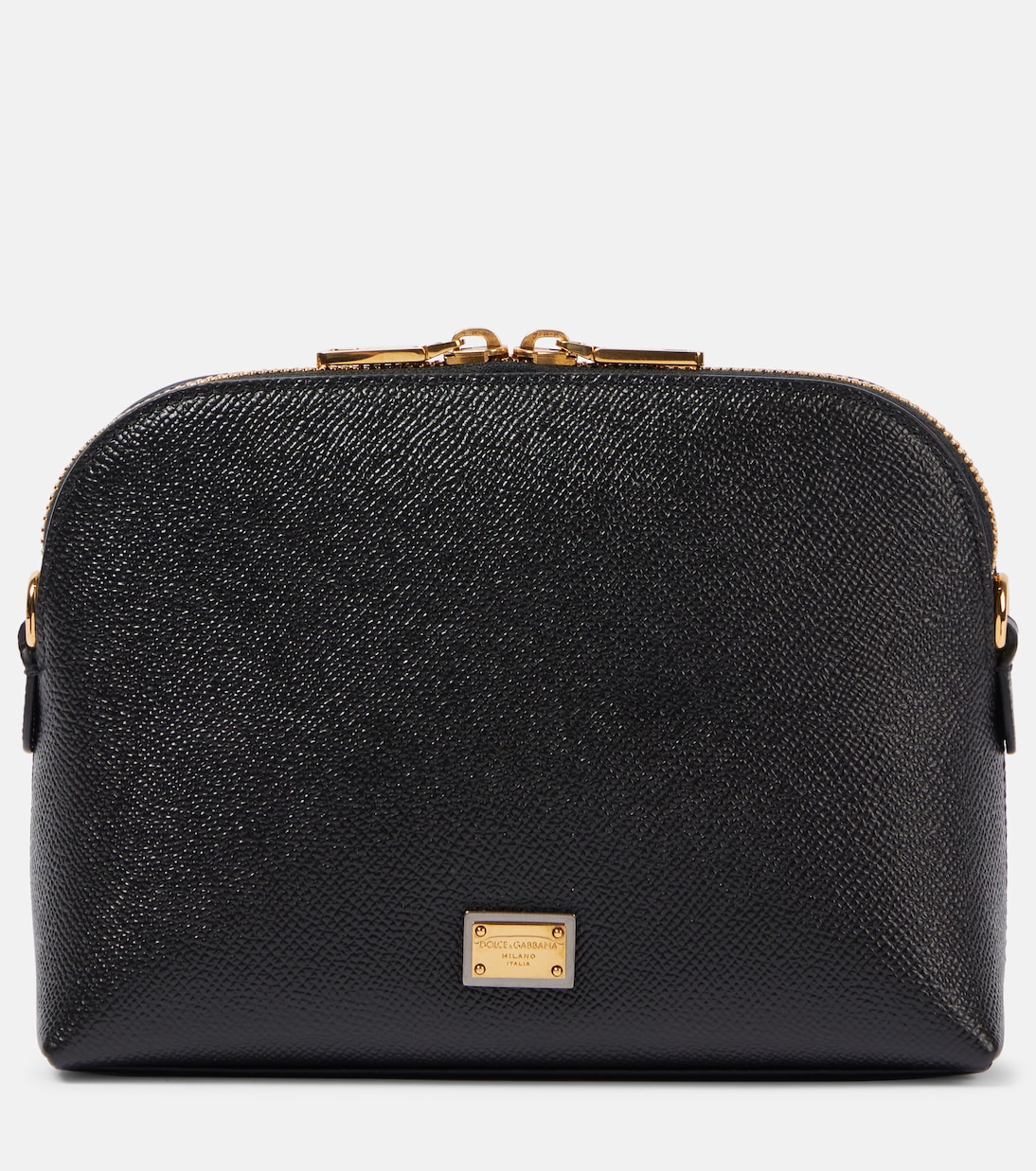 Миниатюрная кожаная сумка через плечо Dolce&Gabbana, черный
Миниатюрная кожаная сумка через плечо Dolce&Gabbana, черный