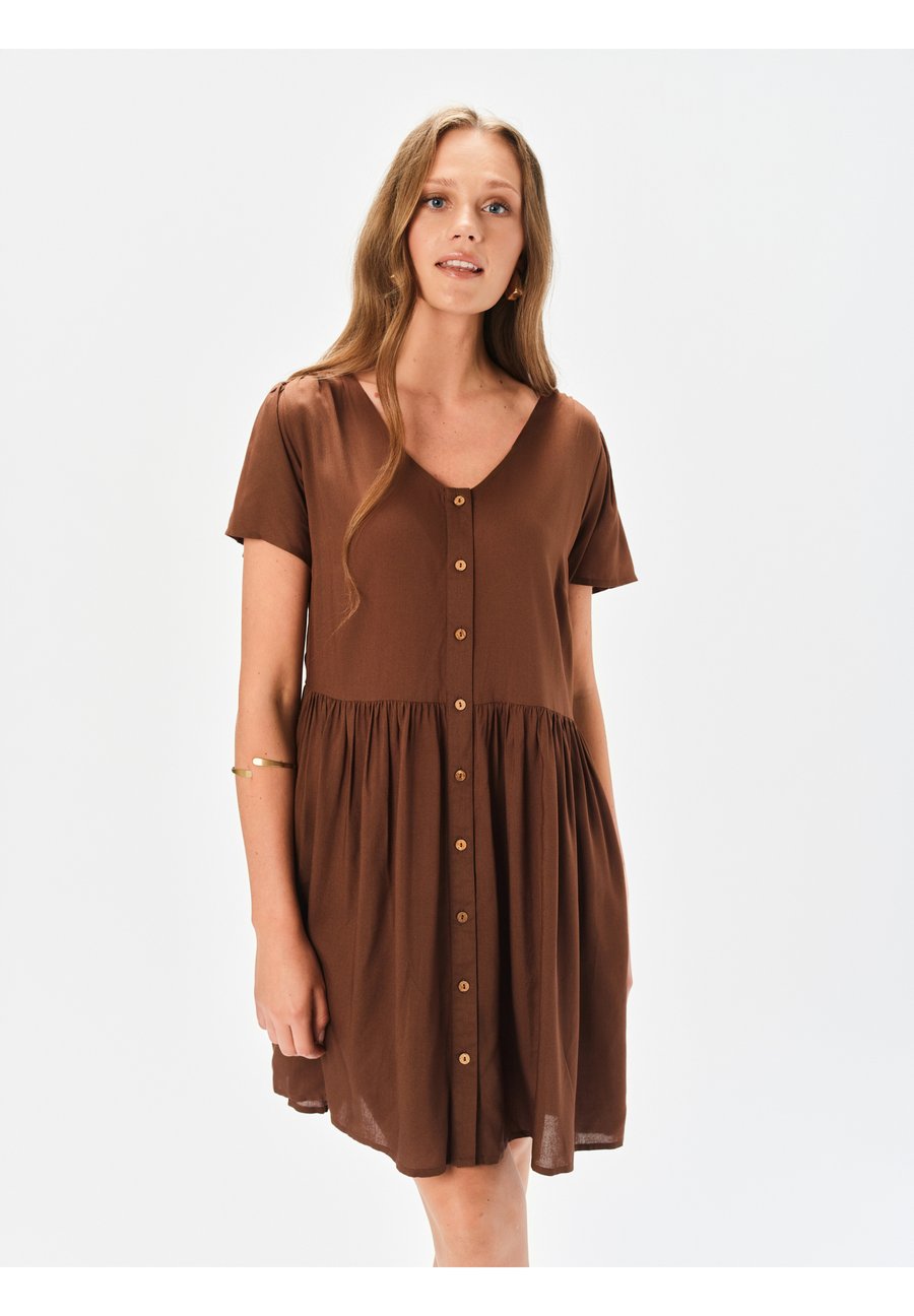 Платье Top Secret Shirt dress, Brown
Платье Top Secret Shirt dress, Brown