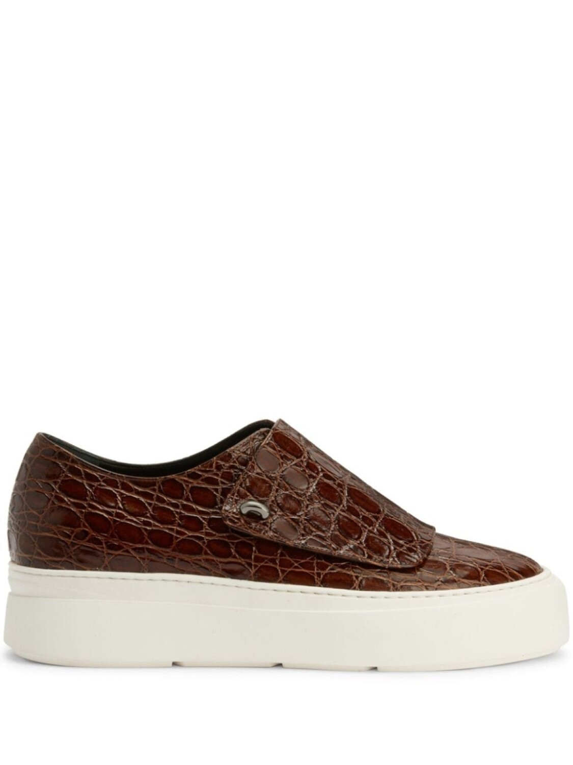 Giuseppe Zanotti туфли монки Mike с тиснением под крокодила, коричневый
Giuseppe Zanotti туфли монки Mike с тиснением под крокодила, коричневый