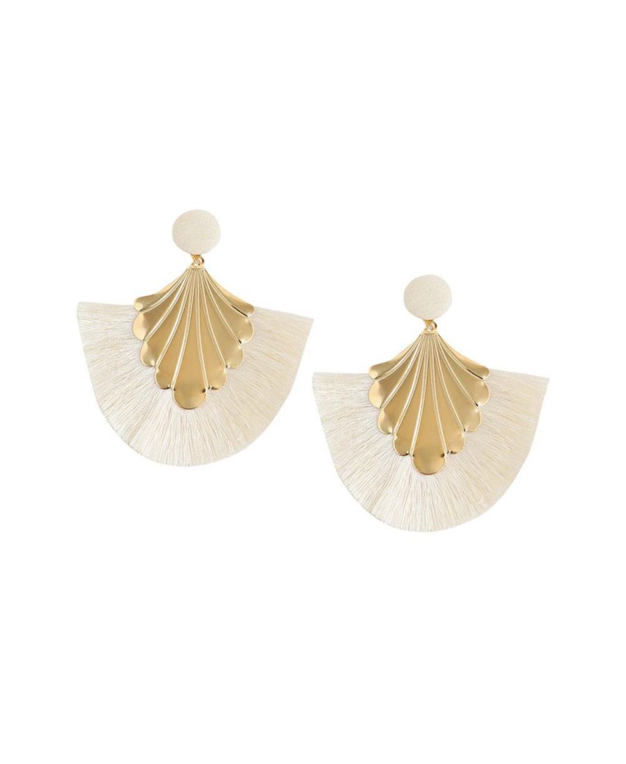 Серьги-подвески Алоха SOHI, White
Серьги-подвески Алоха SOHI, White