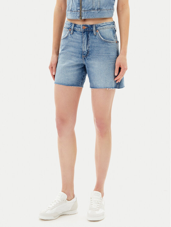 Джинсовые шорты свободного кроя Cowboy 112362703 Wrangler, синий
Джинсовые шорты свободного кроя Cowboy 112362703 Wrangler, синий