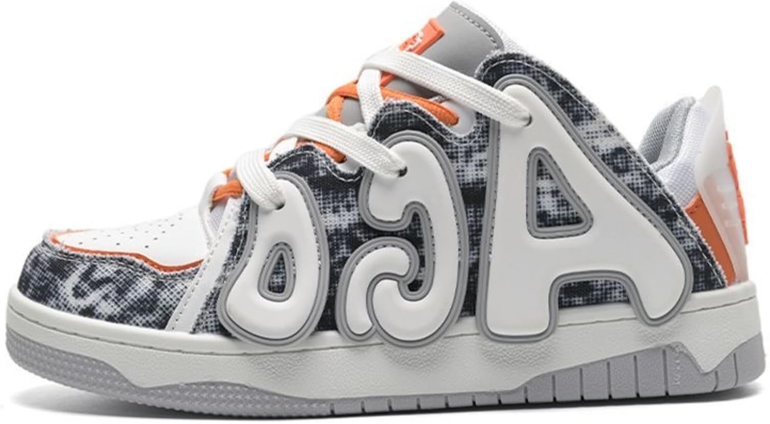 Модные кроссовки Y2K с буквами, массивные, для женщин и мужчин, ретро, повседневные, с нескользящей подошвой, цветные, для скейтборда и прогулок Macefil, белый/оранжевый/серый
Модные кроссовки Y2K с буквами, массивные, для женщин и мужчин, ретро, повседневные, с нескользящей подошвой, цветные, для скейтборда и прогулок Macefil, белый/оранжевый/серый
