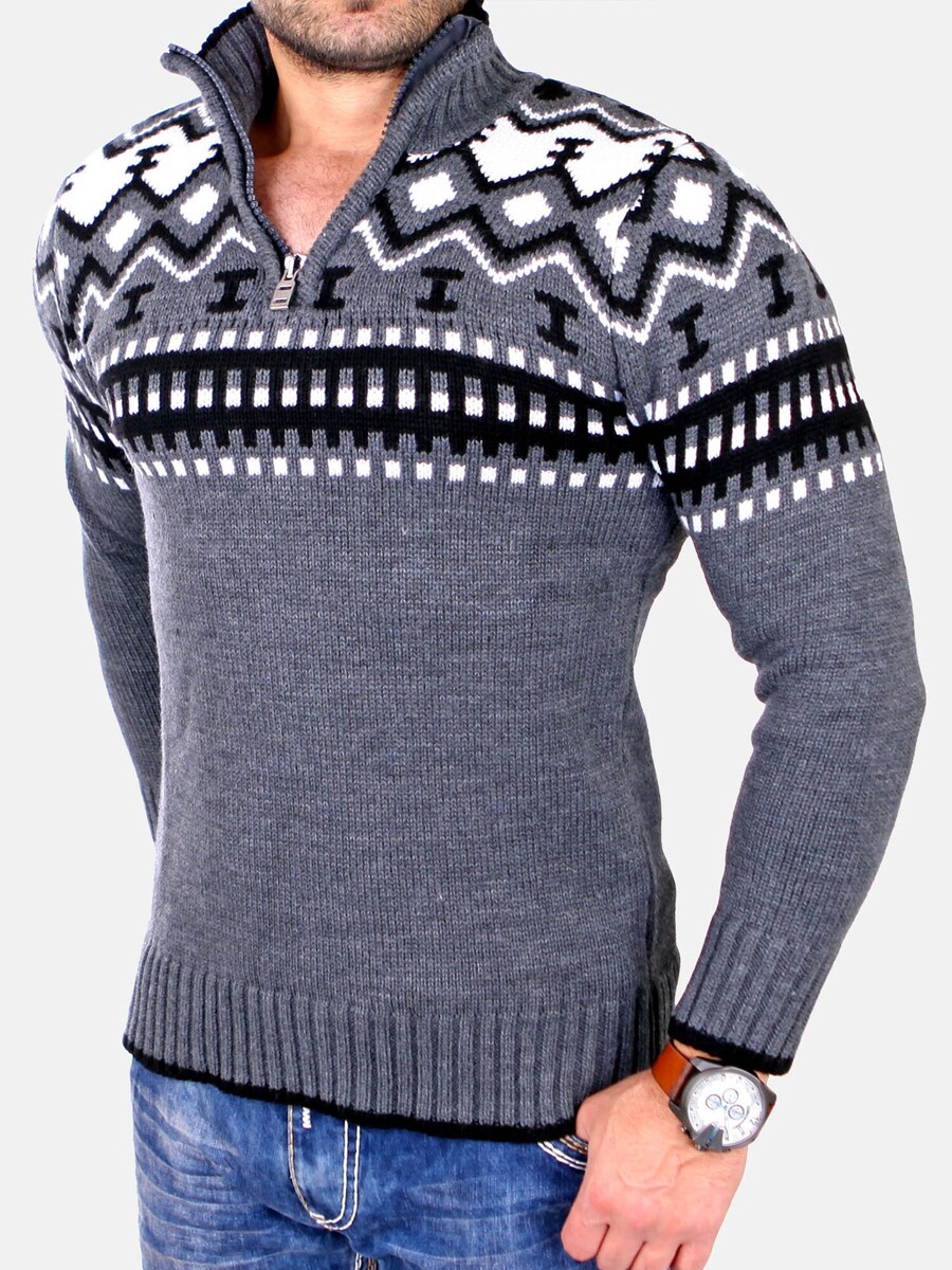 Свитер Reslad RS3110, антрацит
Свитер Reslad RS3110, антрацит