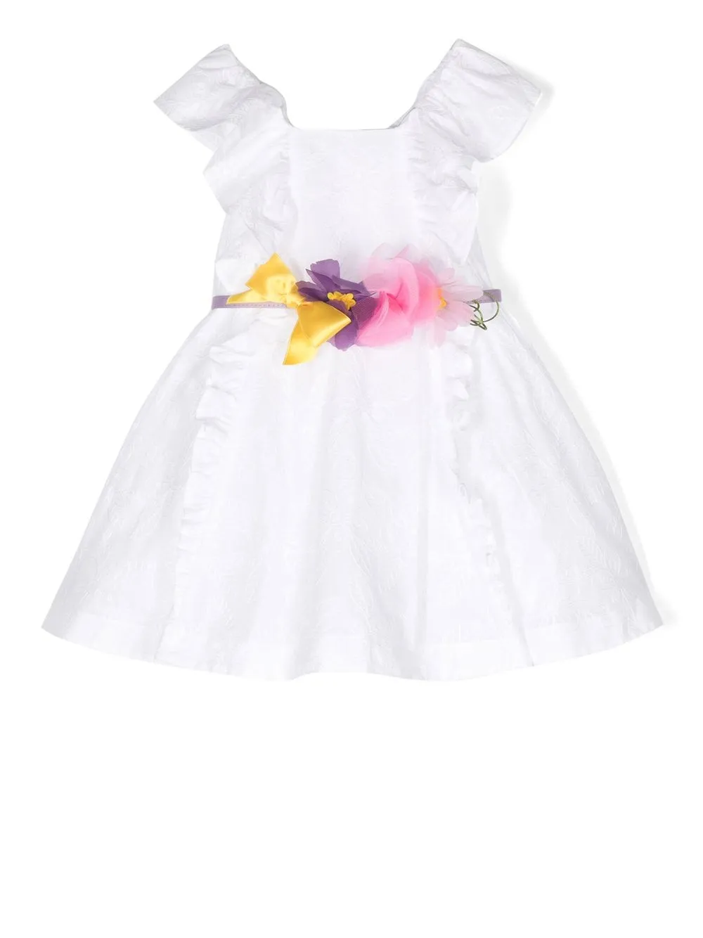 Платье с оборками Monnalisa, белый
Платье с оборками Monnalisa, белый