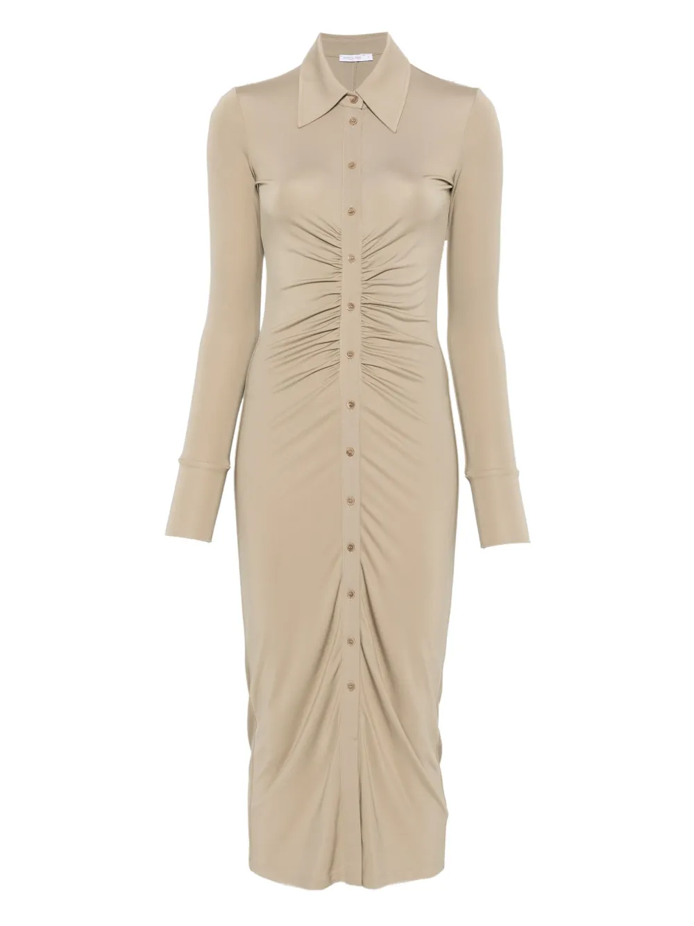 Платье миди с драпировкой Patrizia Pepe, нейтральный
Платье миди с драпировкой Patrizia Pepe, нейтральный