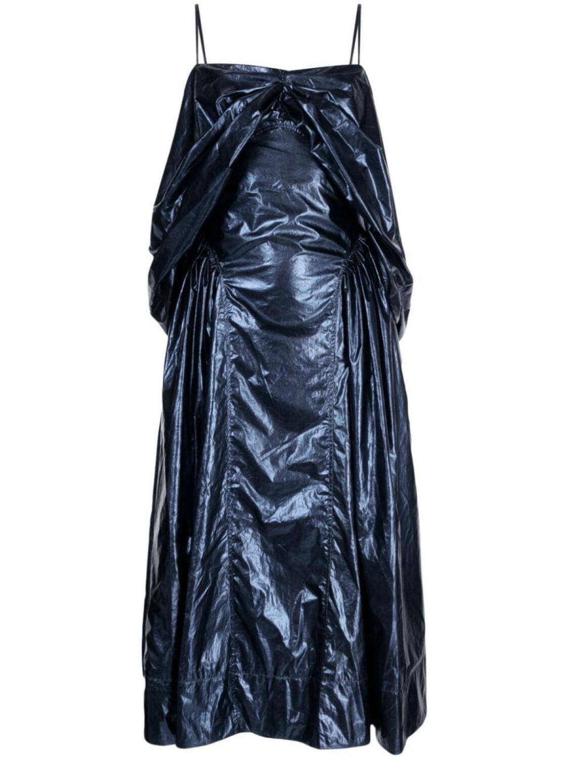 Rejina Pyo платье Dora из ткани ламе с эффектом металлик, синий
Rejina Pyo платье Dora из ткани ламе с эффектом металлик, синий