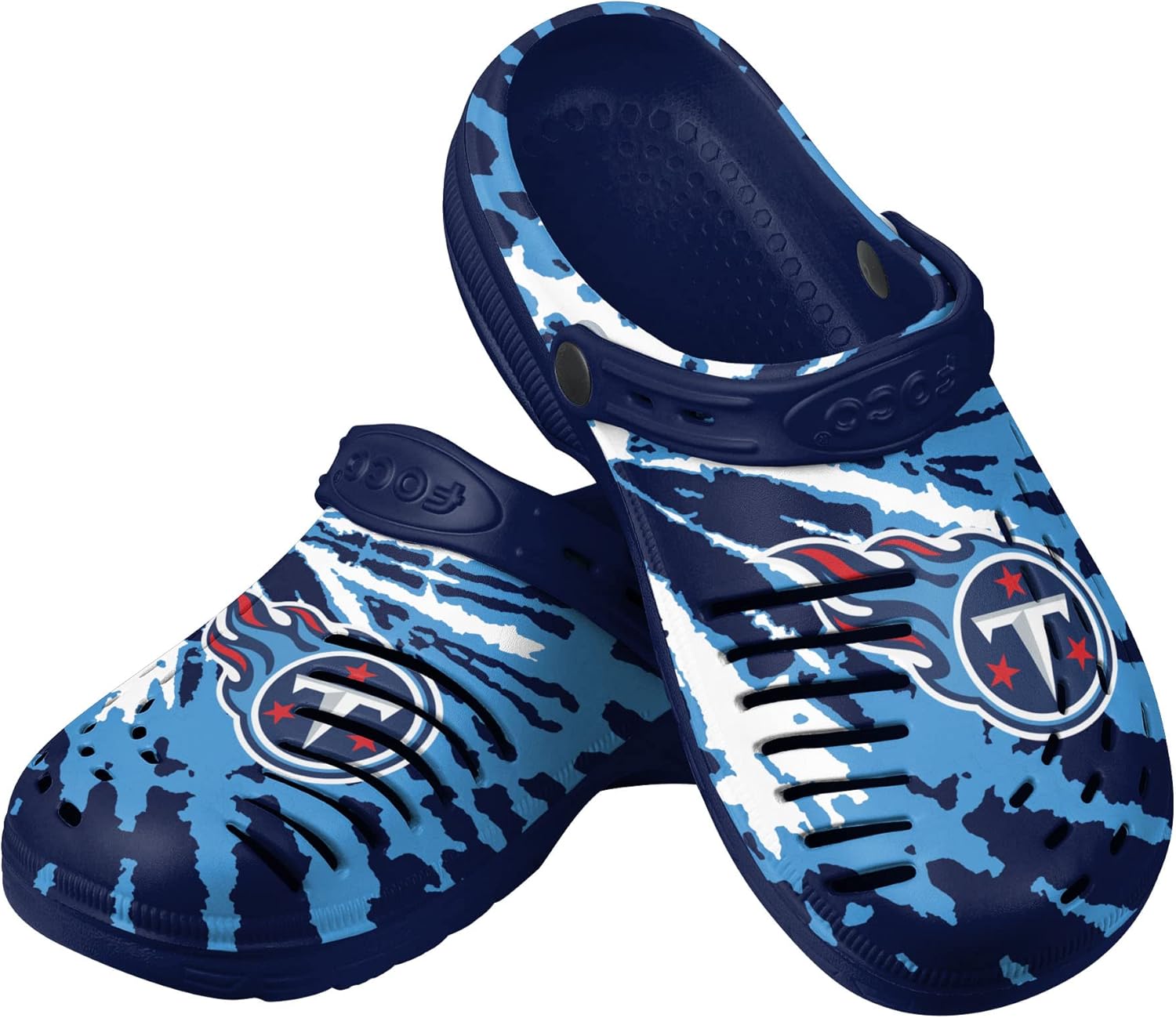 Садовые водные сандалии с ремешком FOCO для мужчин с логотипом команды NFL в стиле тай-дай, Tennessee Titans Tie-dye
Садовые водные сандалии с ремешком FOCO для мужчин с логотипом команды NFL в стиле тай-дай, Tennessee Titans Tie-dye