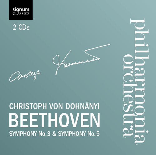 CD диск Beethoven / Philharmonia Orch / Von Dohnanyi: Symphony 3: Eroica / Symphony 5
CD диск Beethoven / Philharmonia Orch / Von Dohnanyi: Symphony 3: Eroica / Symphony 5