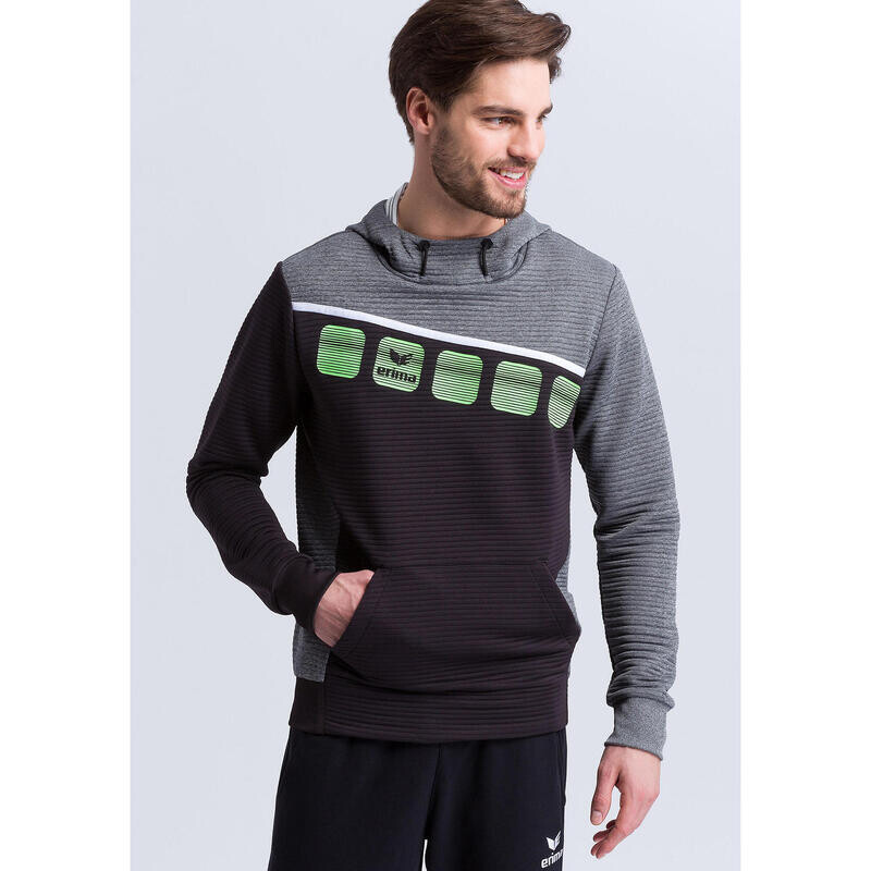 Спортивная толстовка Erima, цвет schwarz/schwarz/grau
Спортивная толстовка Erima, цвет schwarz/schwarz/grau