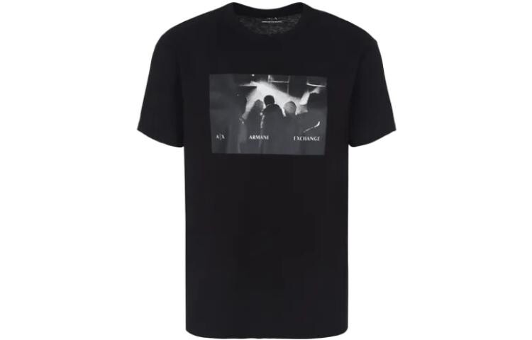 Футболка мужская черная Armani Exchange, черный
Футболка мужская черная Armani Exchange, черный