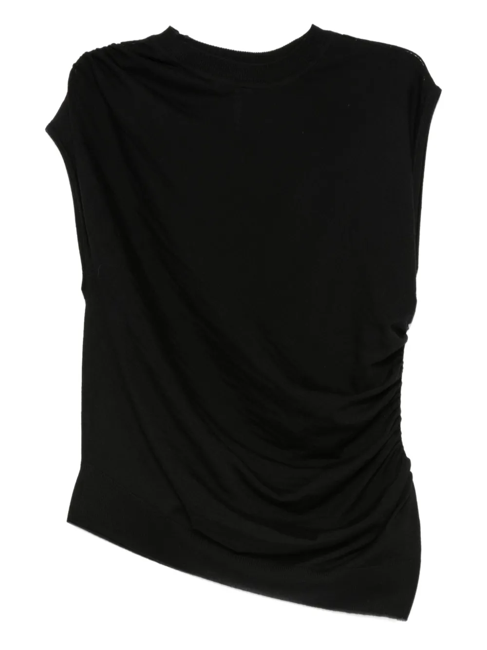 Шерстяной топ Ophelia асимметричного кроя Liviana Conti, черный
Шерстяной топ Ophelia асимметричного кроя Liviana Conti, черный